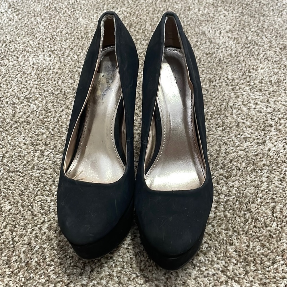 Black heels